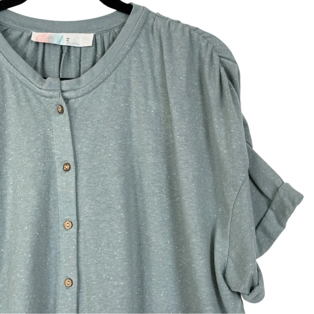 By Together Free People Beach Collection Knit Jumpsuit Seafoam Green Size Medium - Picture 6 of 16